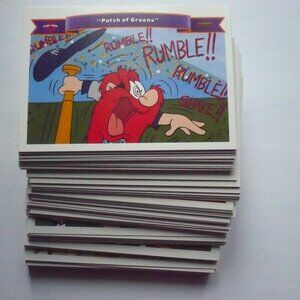 1991 UPPER DECK LOONY TUNES CARDS,LOT OF 100+